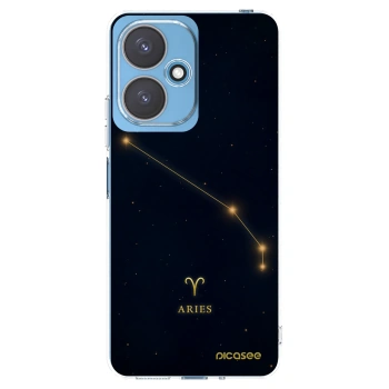 Picasee silikonowe przeźroczyste etui na Xiaomi Redmi 13C 5G - ARIES