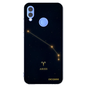 Picasee silikonowe przeźroczyste etui na Huawei P Smart 2019 - ARIES