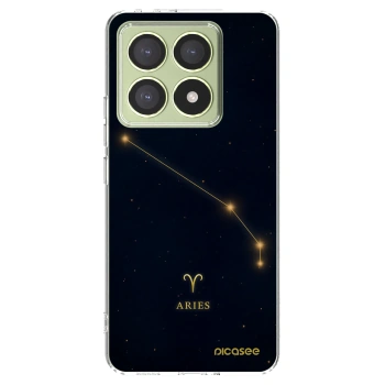 Picasee silikonowe przeźroczyste etui na Xiaomi 14T - ARIES