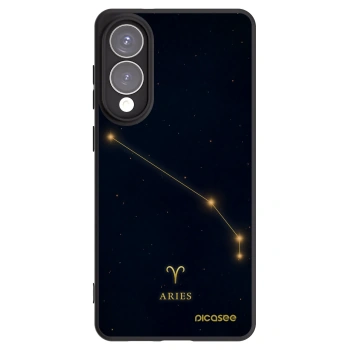 Picasee silikonowe czarne etui na Samsung Galaxy S25 Edge 5G - ARIES