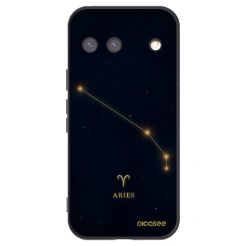 Picasee silikonowe czarne etui na Google Pixel 9 - ARIES