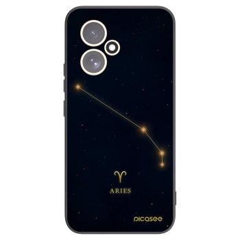 Picasee silikonowe czarne etui na Honor 400 5G - ARIES