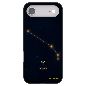 Picasee silikonowe czarne etui na Apple iPhone Air - ARIES