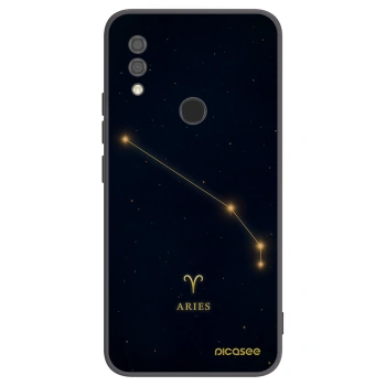 Picasee silikonowe czarne etui na Xiaomi Redmi 7 - ARIES
