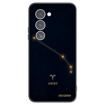 Picasee silikonowe czarne etui na Xiaomi Redmi 15 5G - ARIES