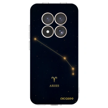 Picasee silikonowe przeźroczyste etui na Xiaomi Redmi Note 15 Pro 4G - ARIES
