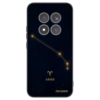 Picasee silikonowe czarne etui na Xiaomi Redmi Note 15 Pro+ - ARIES