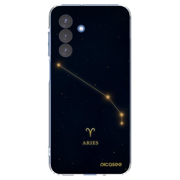 Picasee silikonowe przeźroczyste etui na Samsung Galaxy A17 5G - ARIES