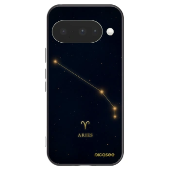 Picasee silikonowe czarne etui na Google Pixel 10 - ARIES