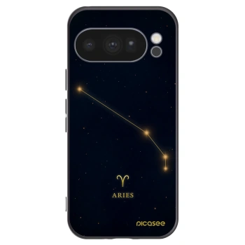 Picasee silikonowe czarne etui na Google Pixel 10 Pro - ARIES