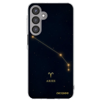 Picasee silikonowe przeźroczyste etui na Samsung Galaxy A16 4G - ARIES