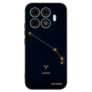 Picasee silikonowe czarne etui na Xiaomi 17T - ARIES
