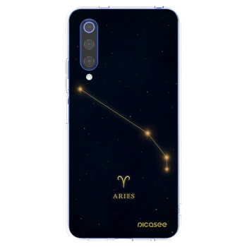 Picasee silikonowe przeźroczyste etui na Xiaomi Mi 9 SE - ARIES