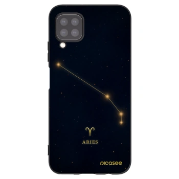 Picasee silikonowe czarne etui na Huawei P40 Lite - ARIES