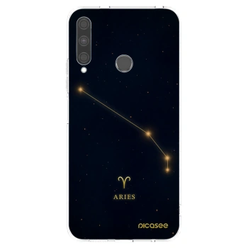 Picasee silikonowe przeźroczyste etui na Huawei P40 Lite E - ARIES