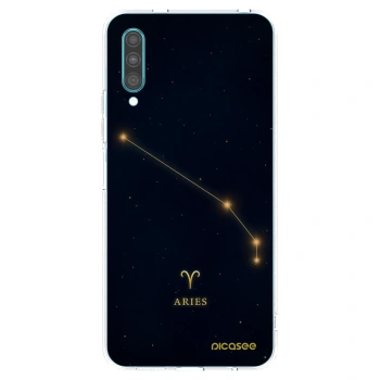 Picasee silikonowe przeźroczyste etui na Samsung Galaxy A30s A307F - ARIES