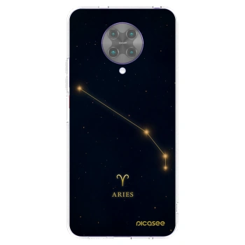 Picasee silikonowe przeźroczyste etui na Xiaomi Poco F2 Pro - ARIES