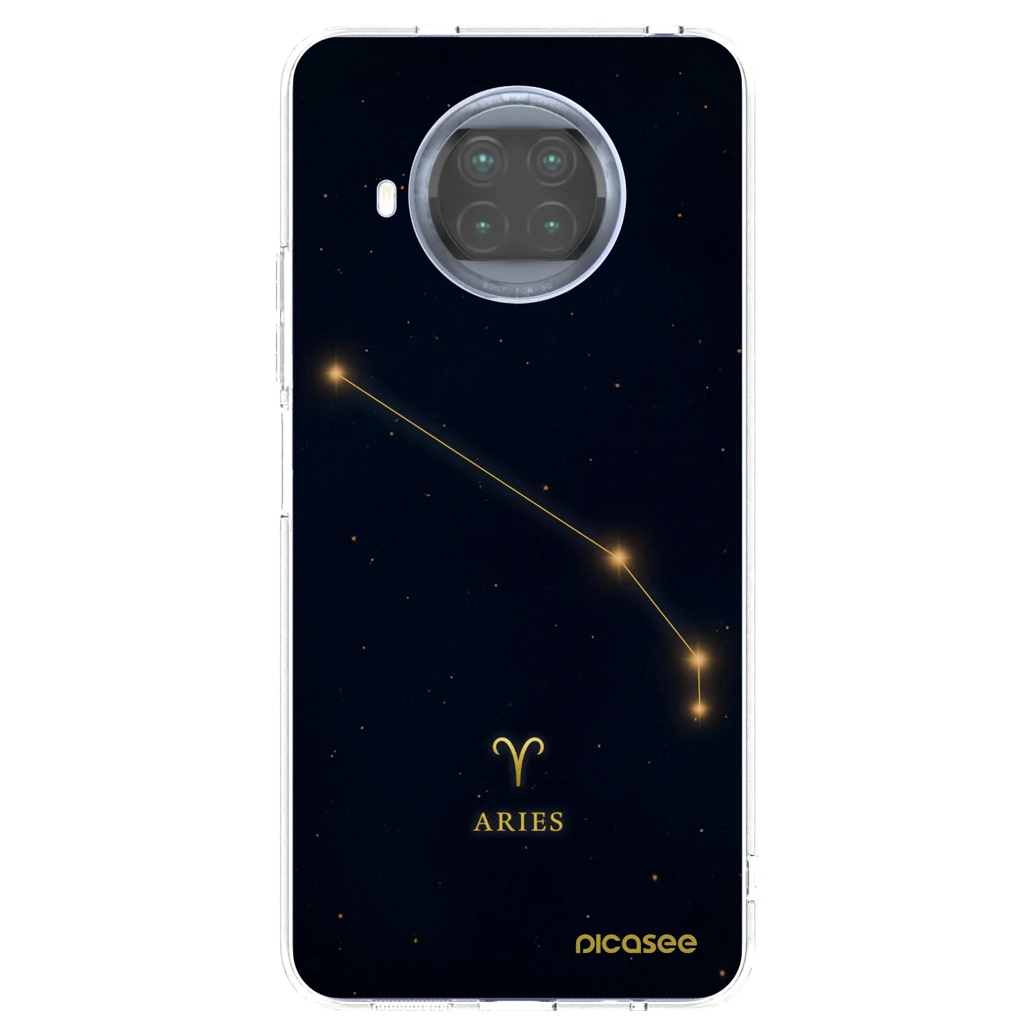 Picasee silikonowe przeźroczyste etui na Xiaomi Mi 10T Lite - ARIES