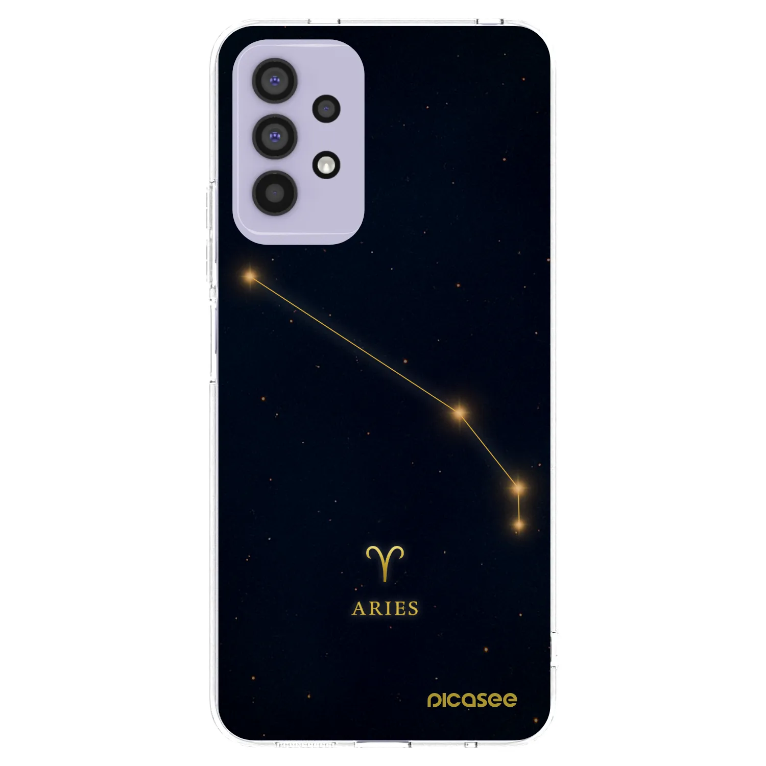 Picasee silikonowe przeźroczyste etui na Samsung Galaxy A32 4G SM-A325F - ARIES
