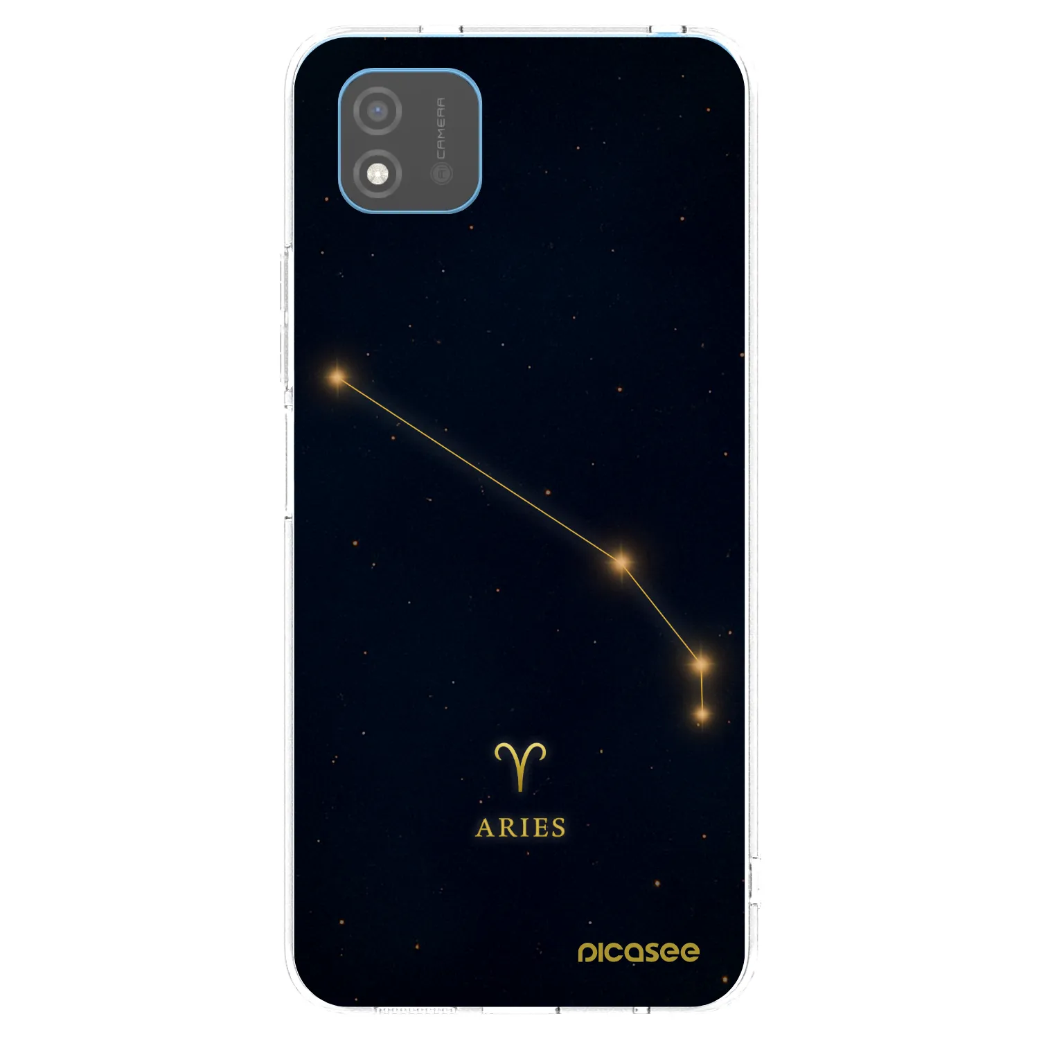 Picasee silikonowe przeźroczyste etui na Realme C11 (2021) - ARIES