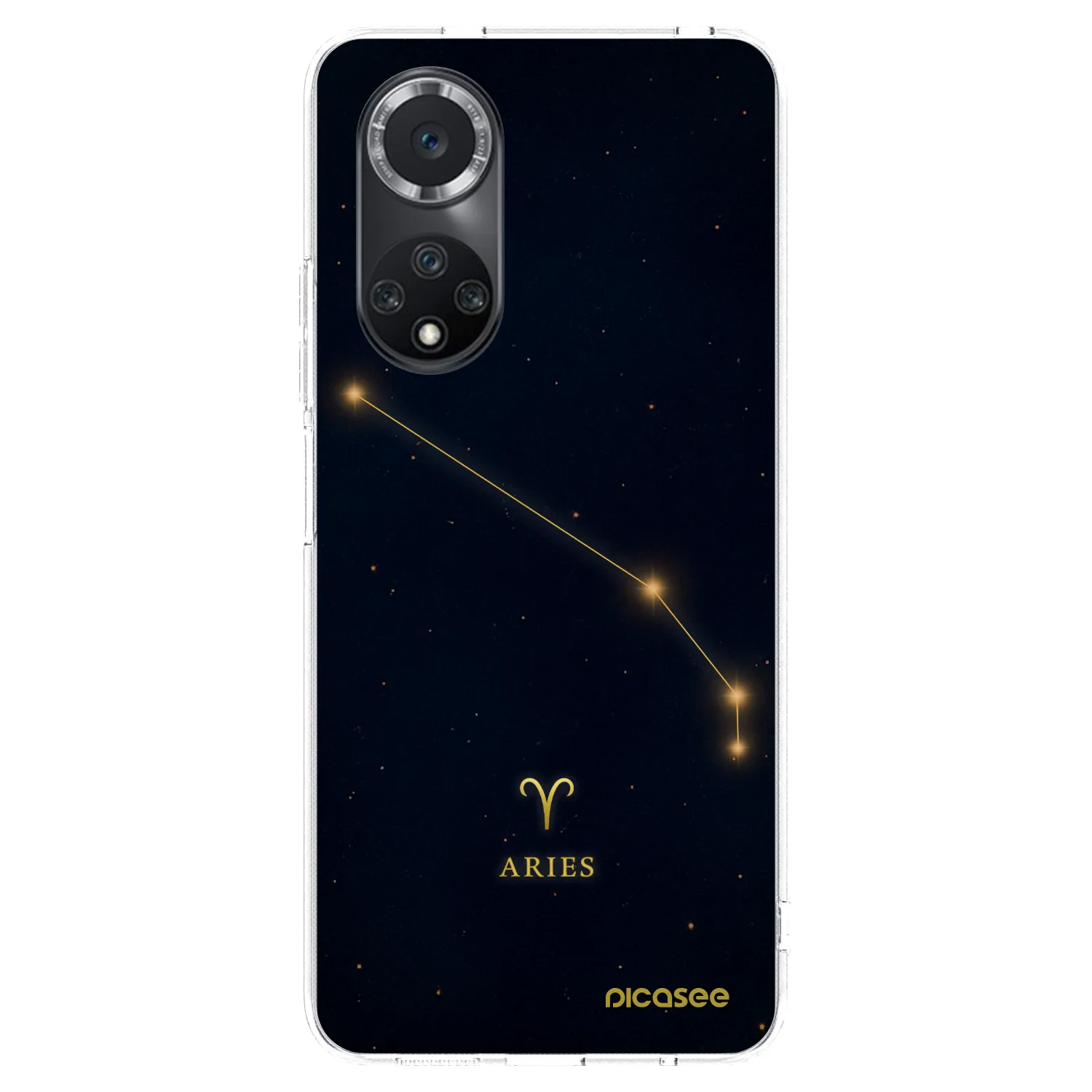 Picasee silikonowe przeźroczyste etui na Huawei Nova 9 SE - ARIES