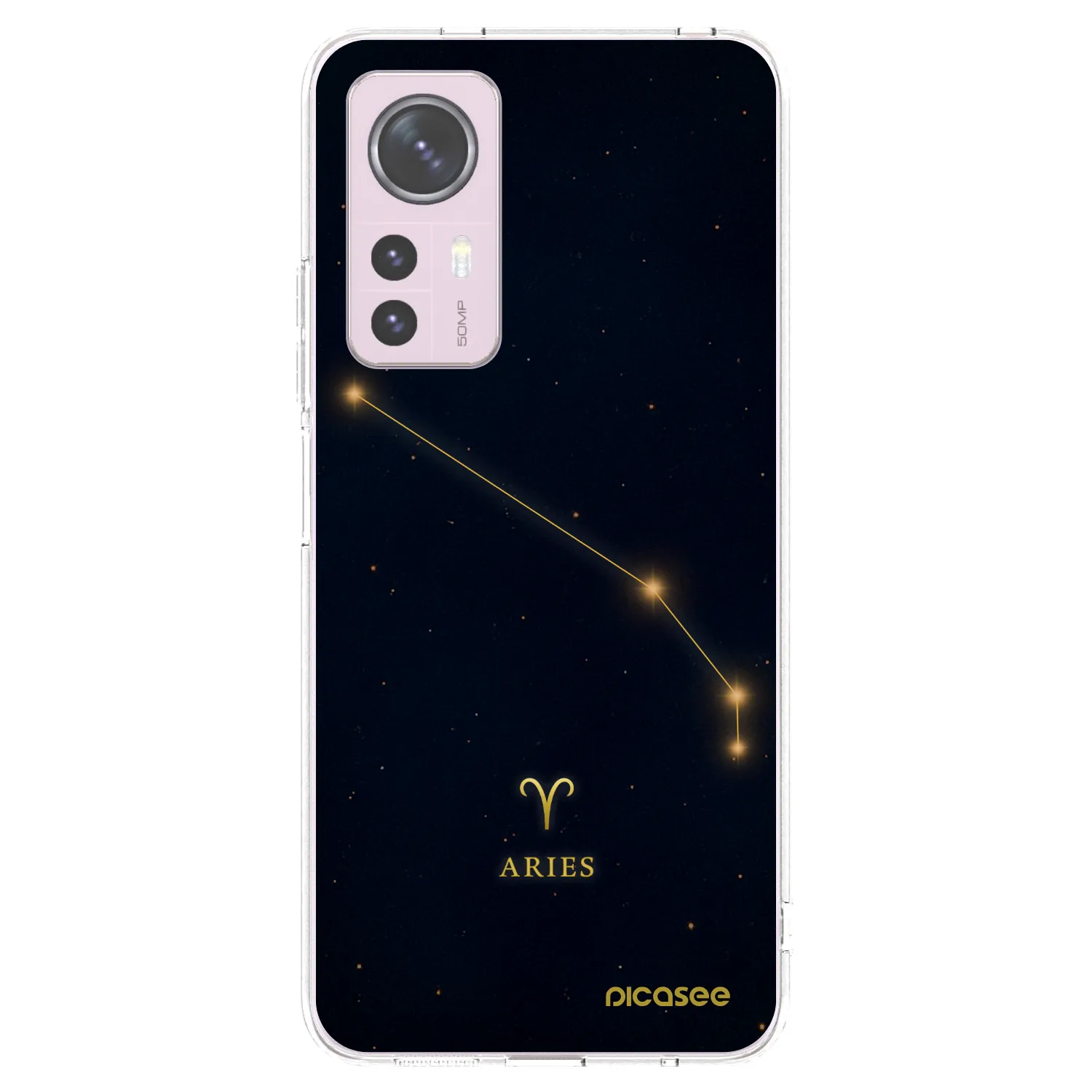 Picasee silikonowe przeźroczyste etui na Xiaomi 12 - ARIES