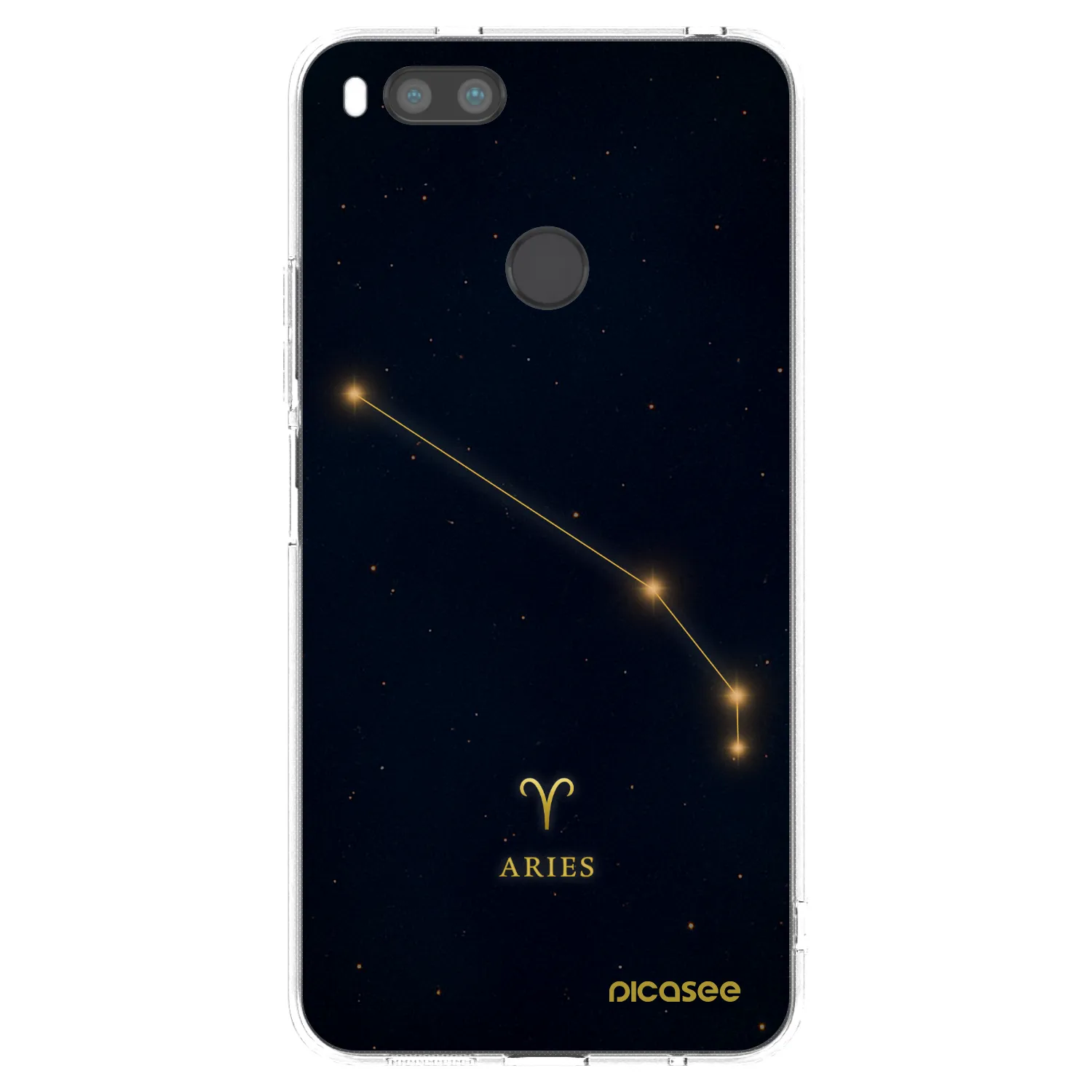 Picasee silikonowe przeźroczyste etui na Xiaomi Redmi A1 - ARIES