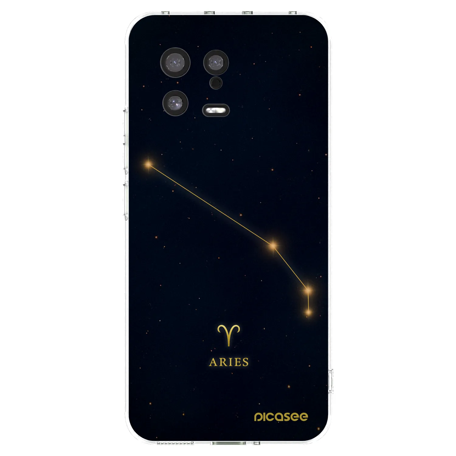 Picasee silikonowe przeźroczyste etui na Xiaomi 13 - ARIES