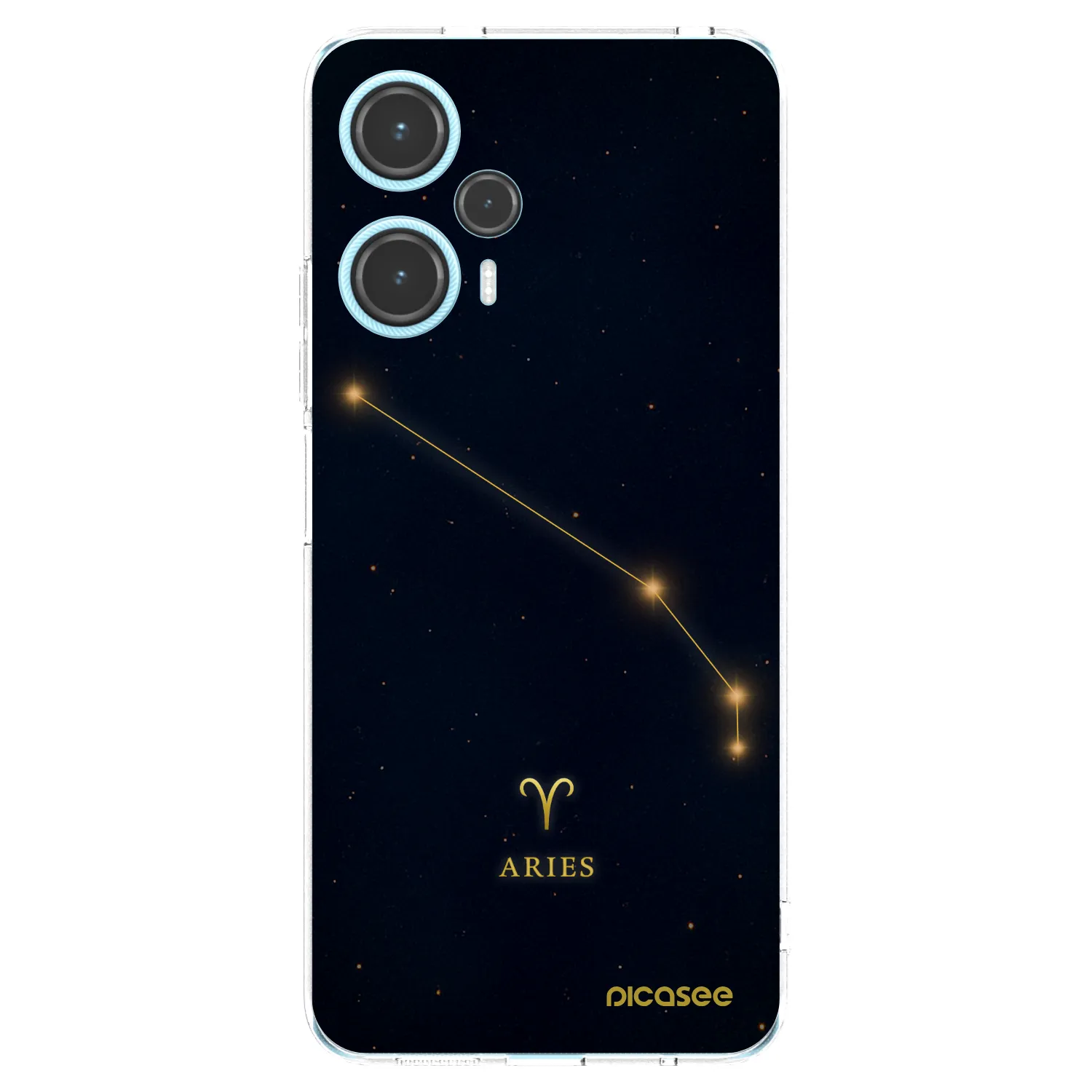 Picasee silikonowe przeźroczyste etui na Xiaomi Poco F5 - ARIES