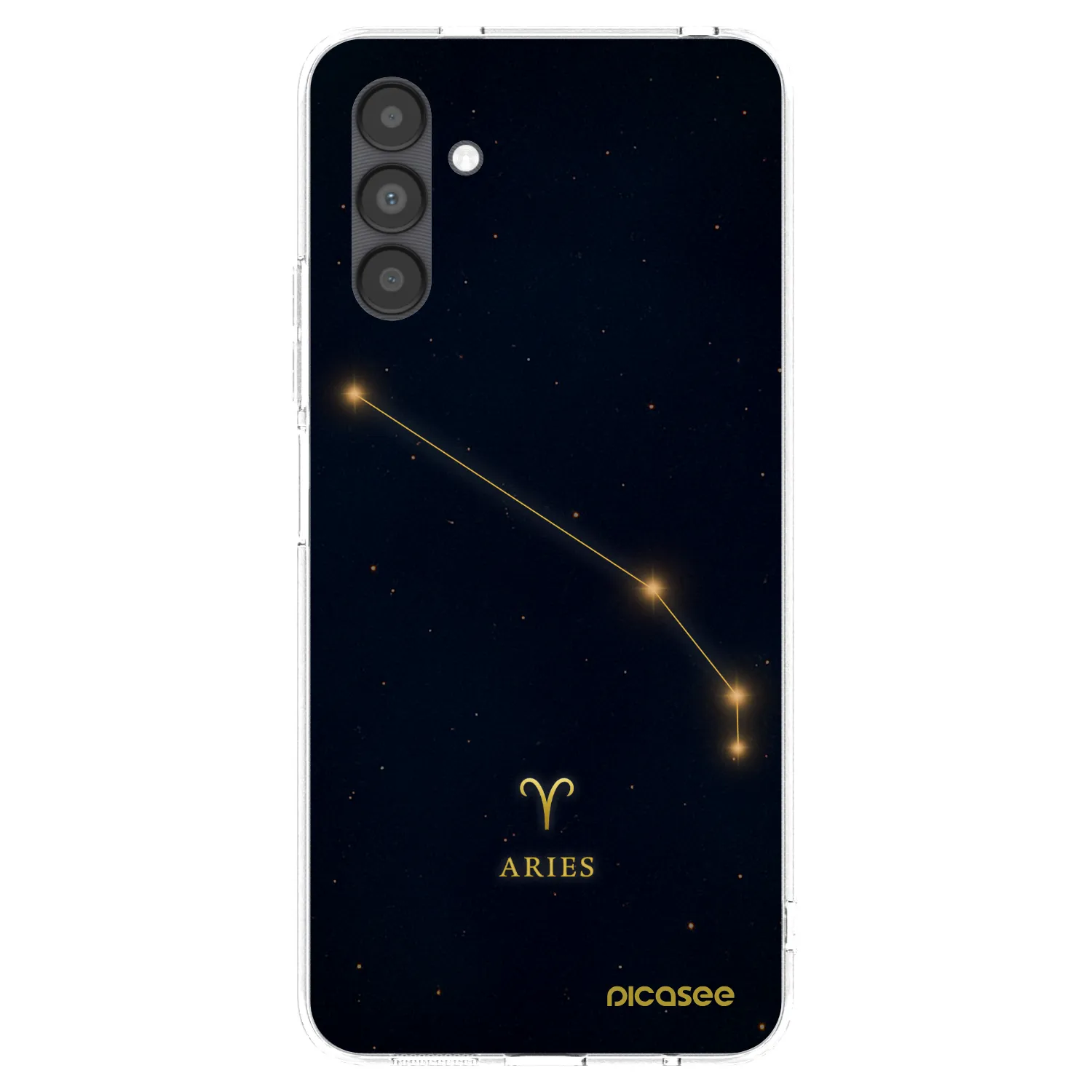 Picasee silikonowe przeźroczyste etui na Samsung Galaxy A04s A047F - ARIES