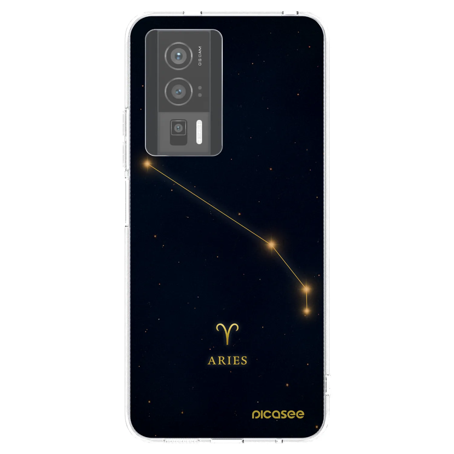 Picasee silikonowe przeźroczyste etui na Xiaomi Poco F5 Pro 5G - ARIES