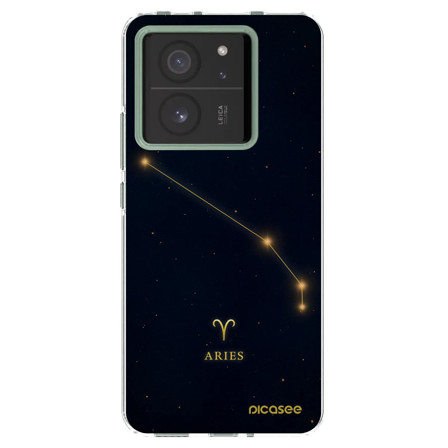 Picasee silikonowe przeźroczyste etui na Xiaomi 13T - ARIES