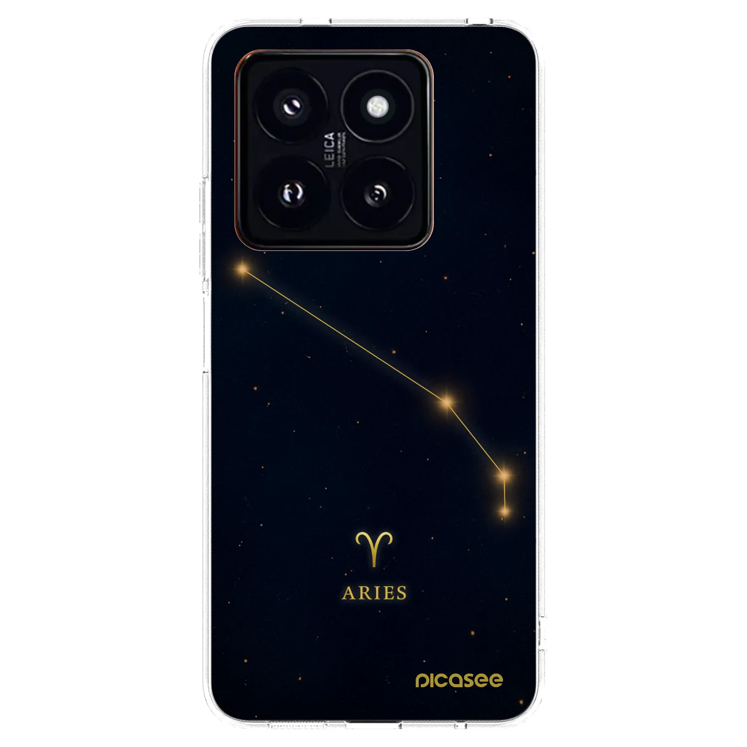Picasee silikonowe przeźroczyste etui na Xiaomi 14 Pro - ARIES