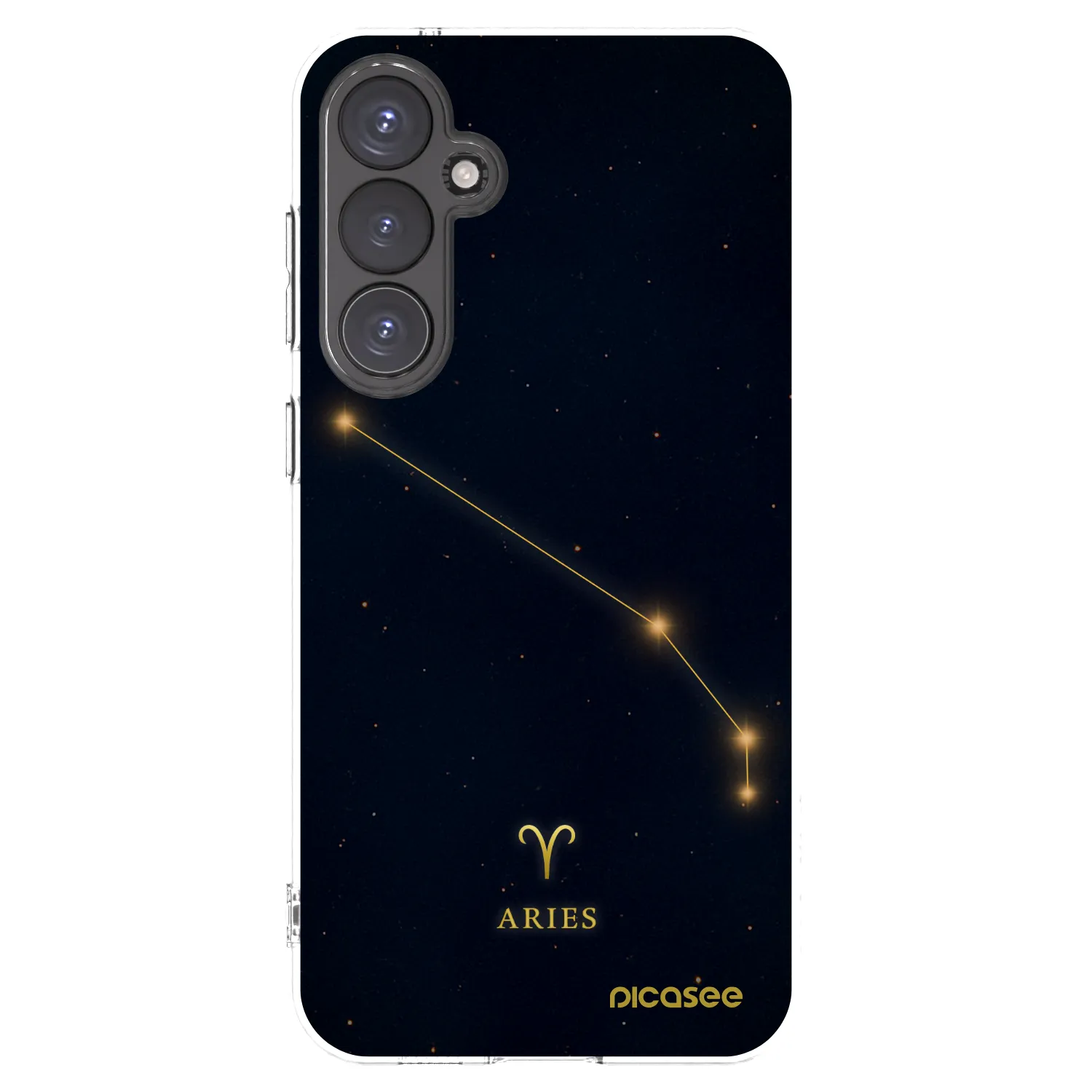 Picasee silikonowe przeźroczyste etui na Samsung Galaxy S23 FE S711B - ARIES