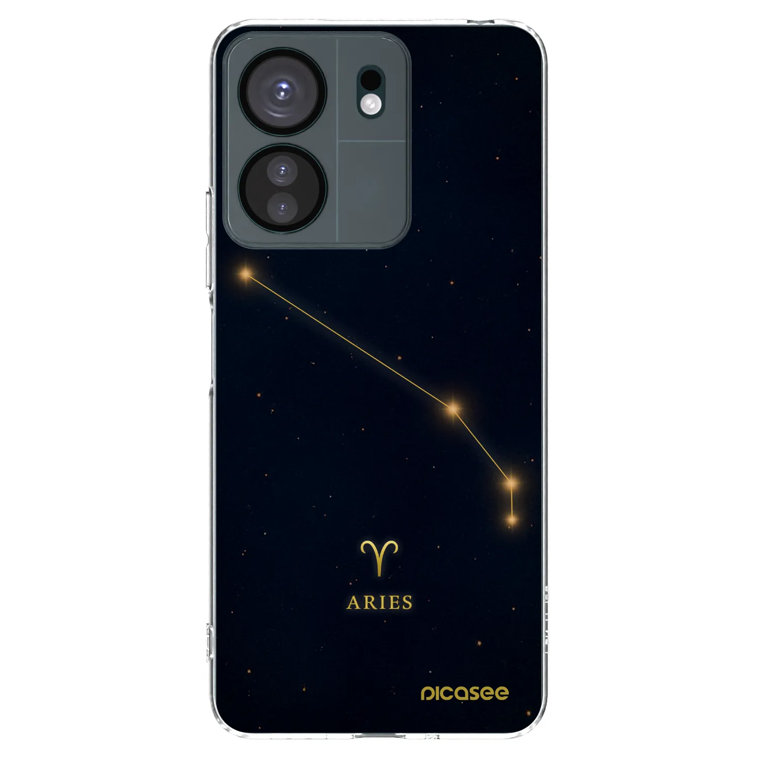 Picasee silikonowe przeźroczyste etui na Xiaomi Redmi 13C 4G - ARIES