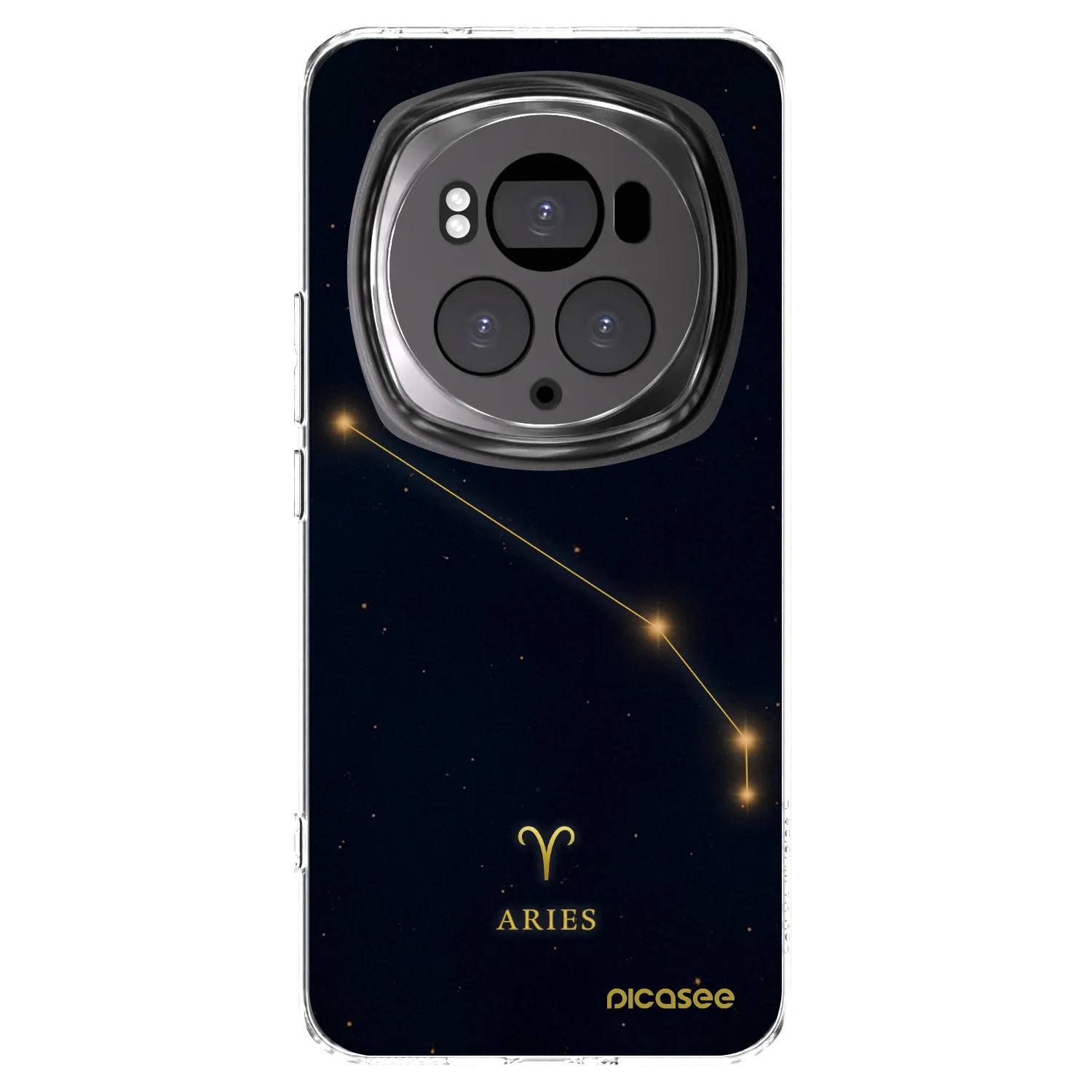 Picasee silikonowe przeźroczyste etui na Honor Magic6 Pro - ARIES