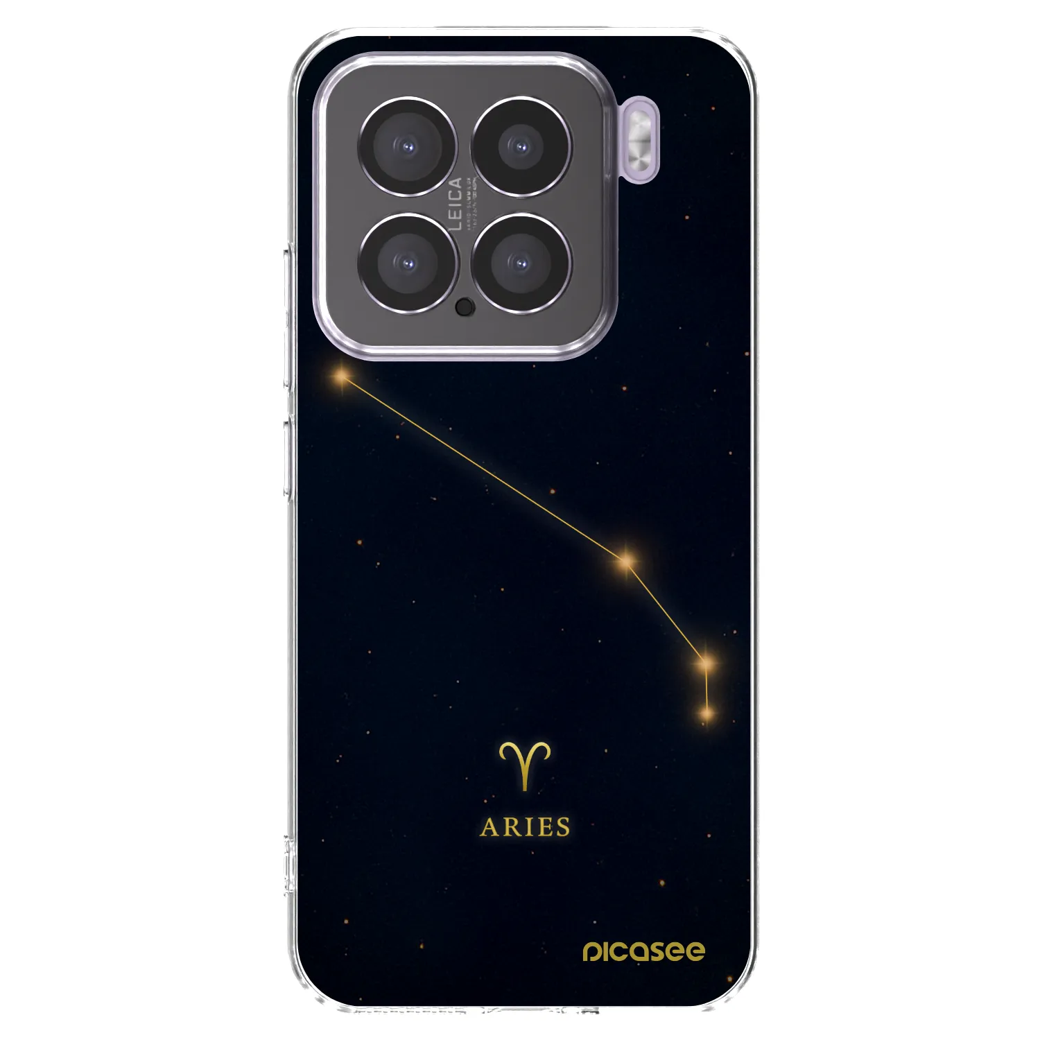 Picasee silikonowe przeźroczyste etui na Xiaomi 15 - ARIES