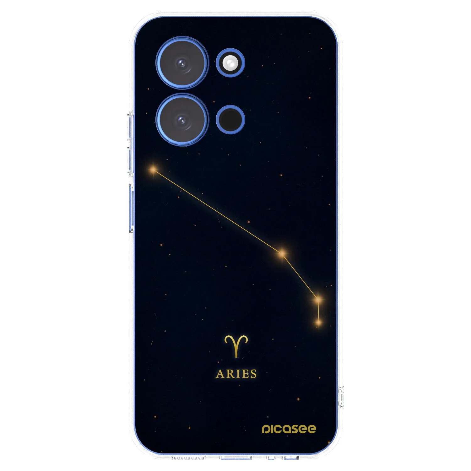 Picasee silikonowe przeźroczyste etui na Xiaomi Redmi 15C 4G - ARIES