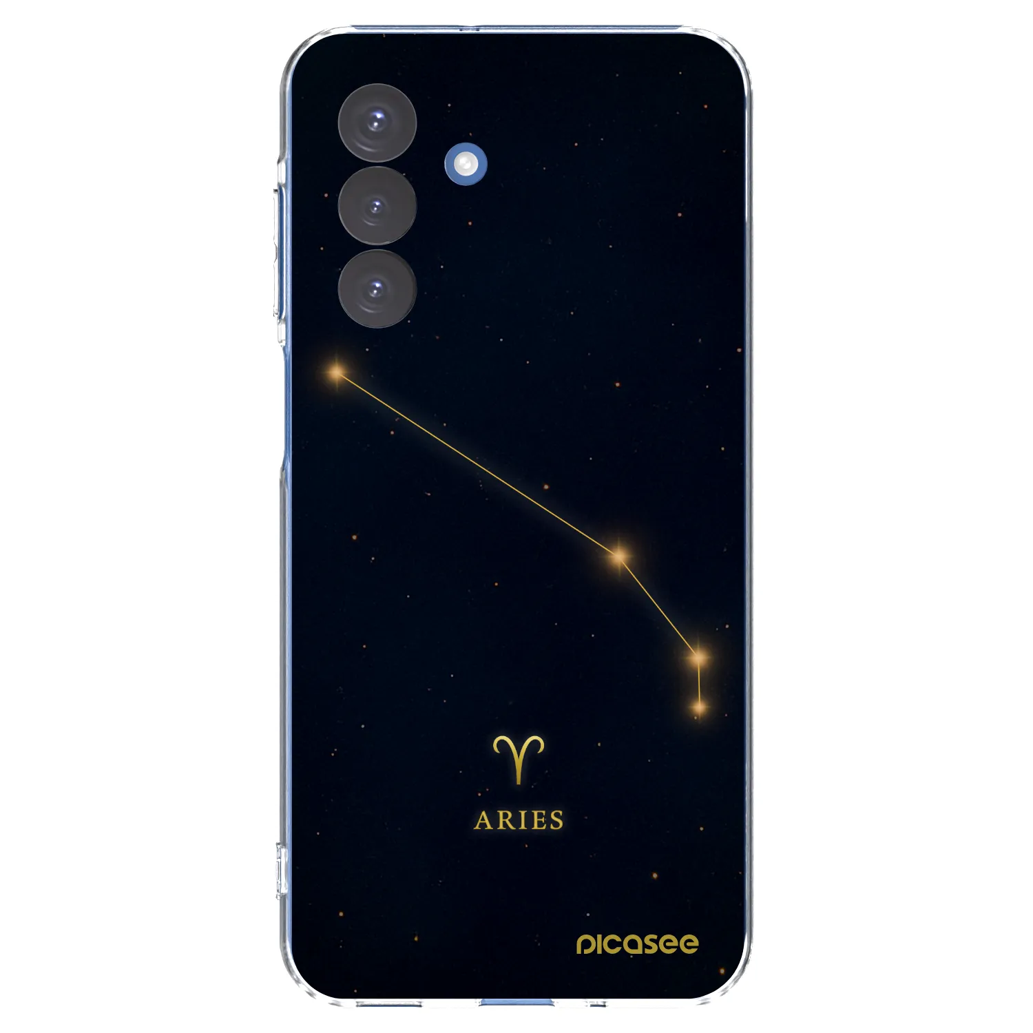 Picasee silikonowe przeźroczyste etui na Samsung Galaxy A17 5G - ARIES