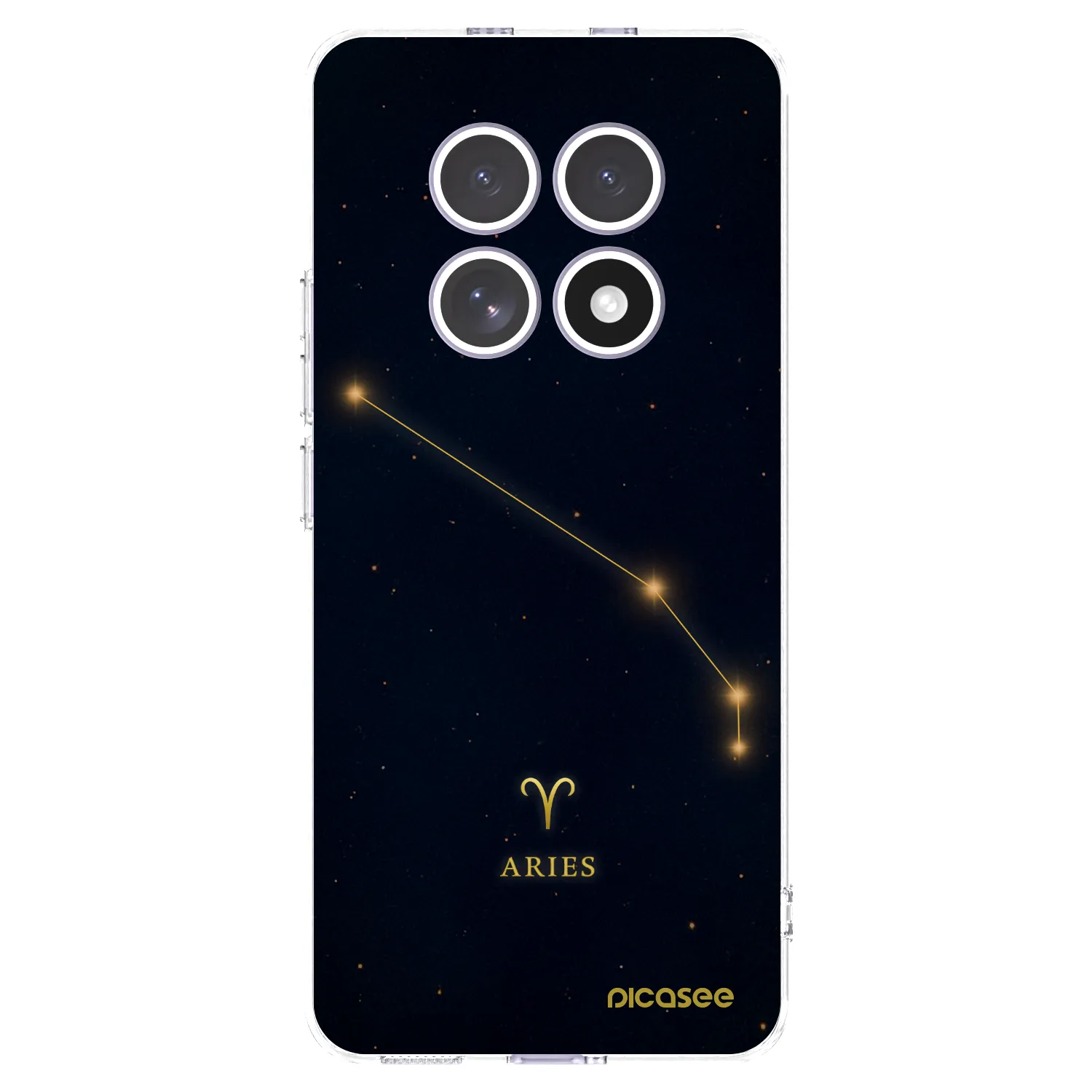 Picasee silikonowe przeźroczyste etui na Xiaomi Redmi Note 15 4G - ARIES