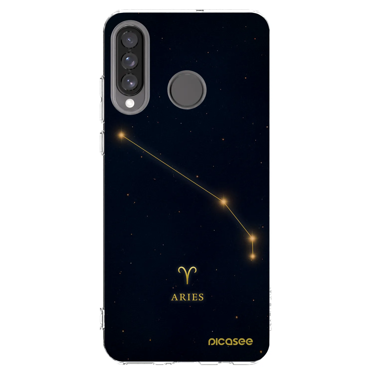Picasee silikonowe przeźroczyste etui na Huawei P30 Lite - ARIES