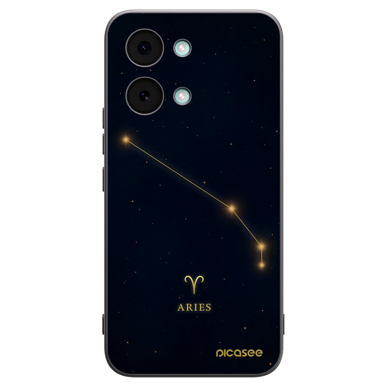 Picasee silikonowe czarne etui na Xiaomi Poco X8 Pro Max - ARIES