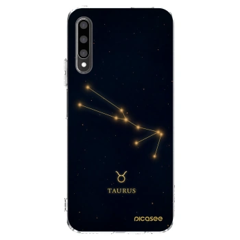 Picasee silikonowe przeźroczyste etui na Honor 9X Pro - TAURUS