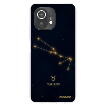 Picasee silikonowe przeźroczyste etui na Xiaomi Mi 11 - TAURUS