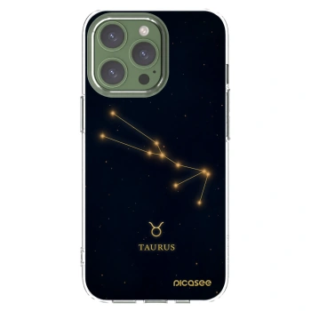 Picasee silikonowe przeźroczyste etui na Apple iPhone 13 Pro - TAURUS