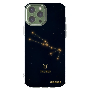 Picasee silikonowe przeźroczyste etui na Apple iPhone 13 Pro Max - TAURUS