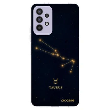 Picasee silikonowe przeźroczyste etui na Samsung Galaxy A32 4G SM-A325F - TAURUS