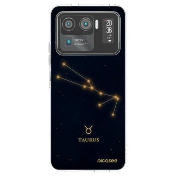 Picasee silikonowe przeźroczyste etui na Xiaomi Mi 11 Ultra - TAURUS