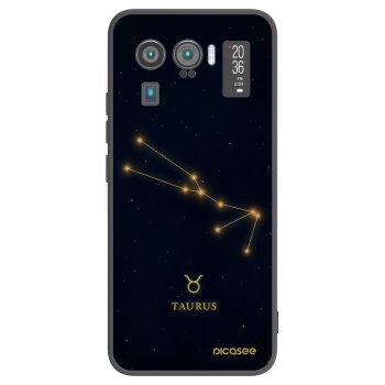 Picasee silikonowe czarne etui na Xiaomi Mi 11 Ultra - TAURUS