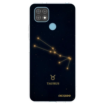 Picasee silikonowe przeźroczyste etui na Realme C21 - TAURUS